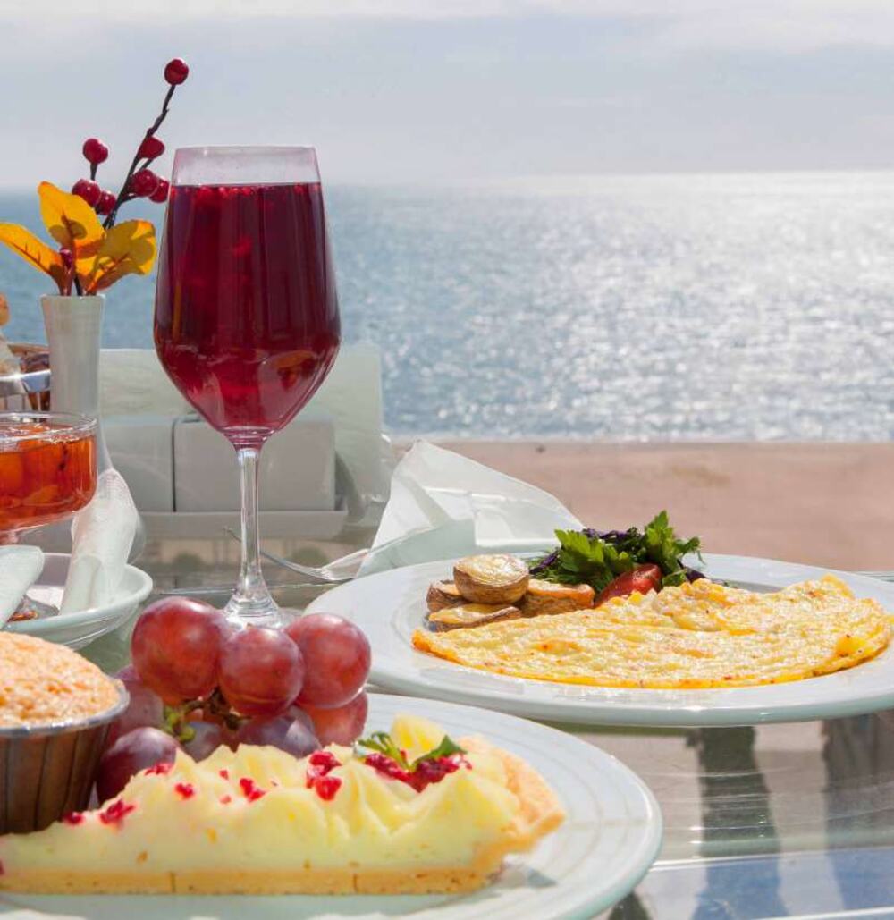 Nirvana Mediterranean Excellence - kahvaltı sunumu